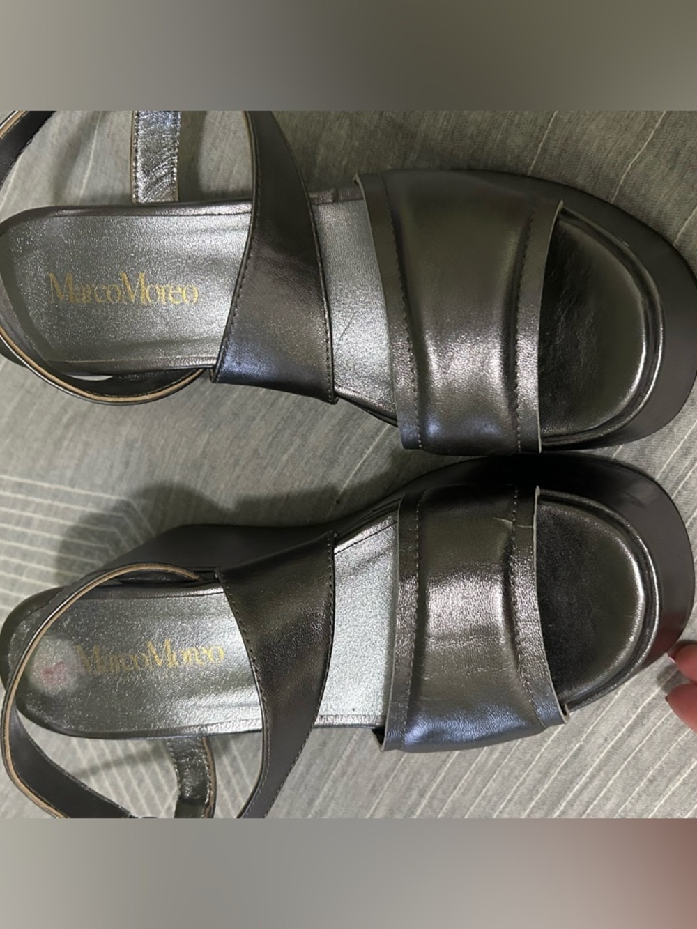 Marco Moreo Wedge sandals size 38